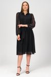 etek kismi piliseli sifon elbise 4938 2