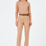 Kemerli Yazlık Pantolon