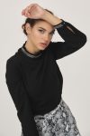 parlak aksesuarli bluz 216 2